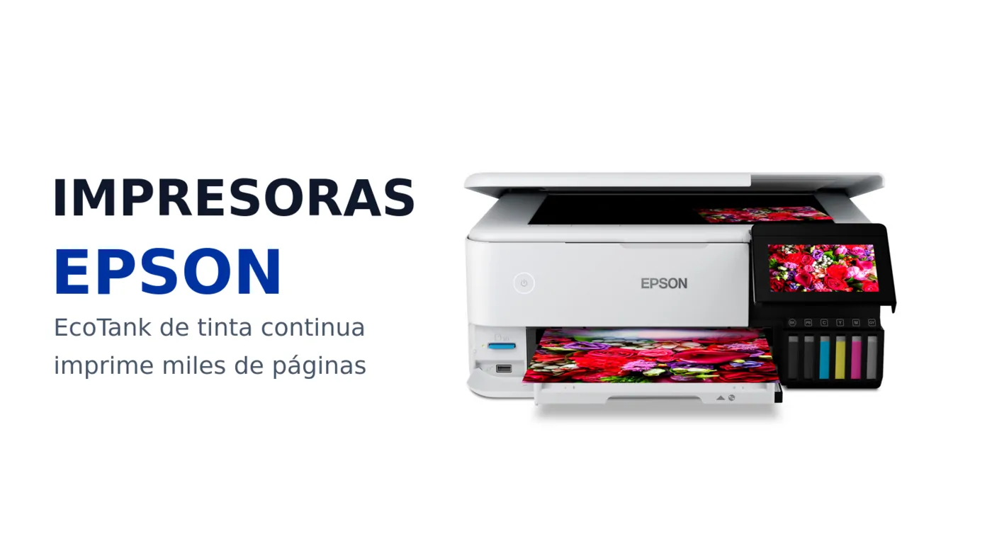 Impresoras Epson EcoTank de tinta continua