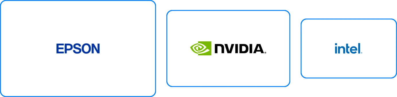 Epson, NVIDIA e Intel