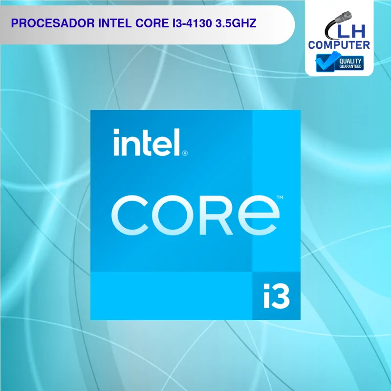 Procesador Intel Core i3-4130 3.5 GHz con cooler