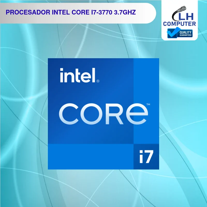 Procesador Intel Core i7-3770 3.7 GHz con cooler