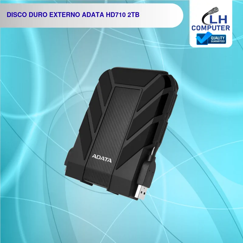 Disco duro externo ADATA HD710 2TB antigolpes y resistente al agua