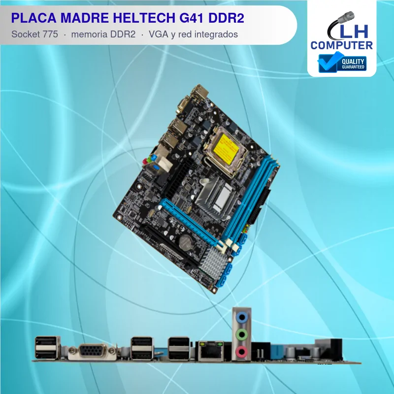Placa madre Heltech G41 socket 775 DDR2