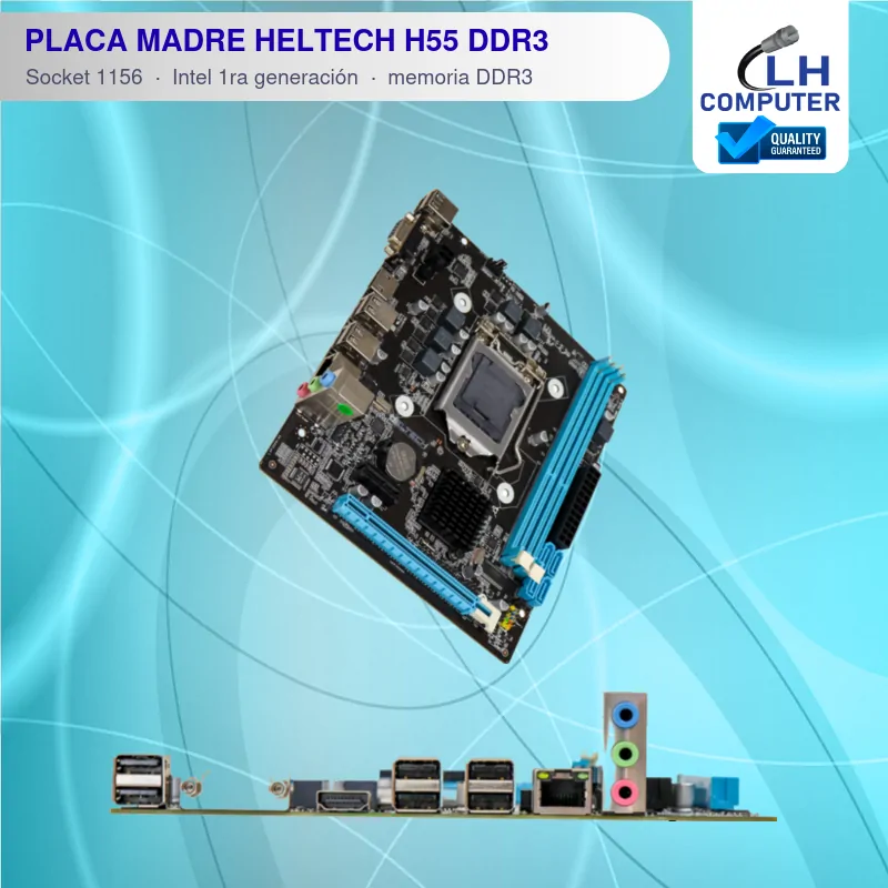 Placa madre Heltech H55 socket 1156 DDR3