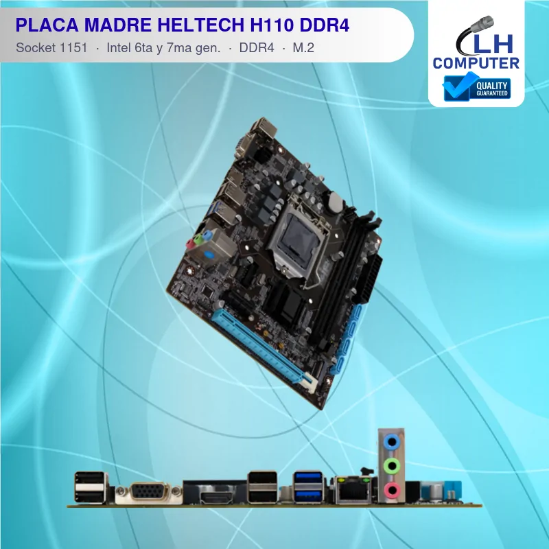 Placa madre Heltech H110 socket 1151 DDR4 M.2