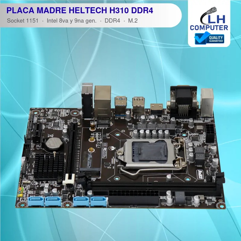Placa madre Heltech H310 socket 1151 DDR4 M.2