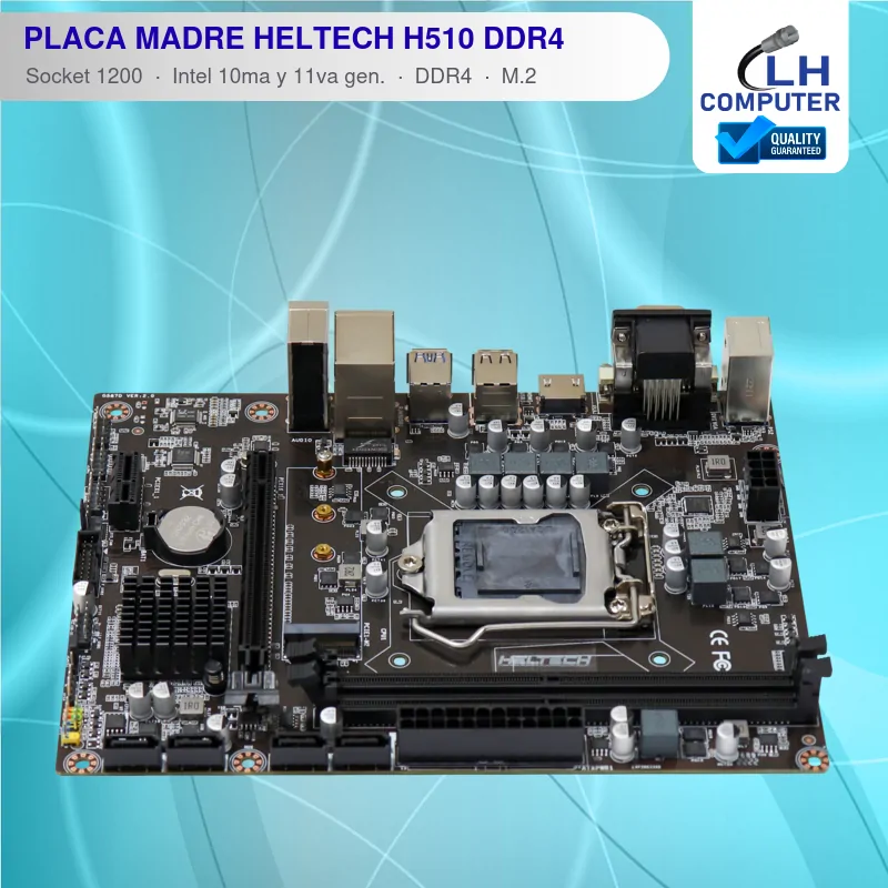 Placa madre Heltech H510 socket 1200 DDR4 M.2