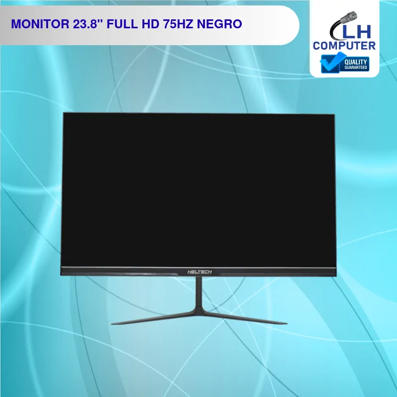 Monitor Heltech 23.8" Full HD 75 Hz negro