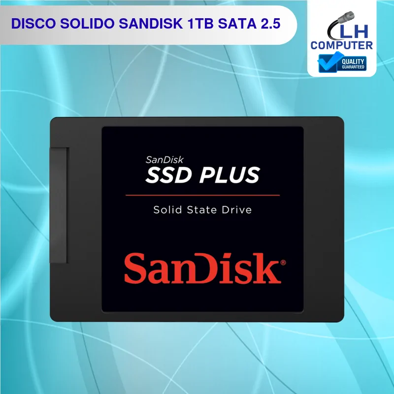 Disco sólido SanDisk 1TB SATA 2.5"