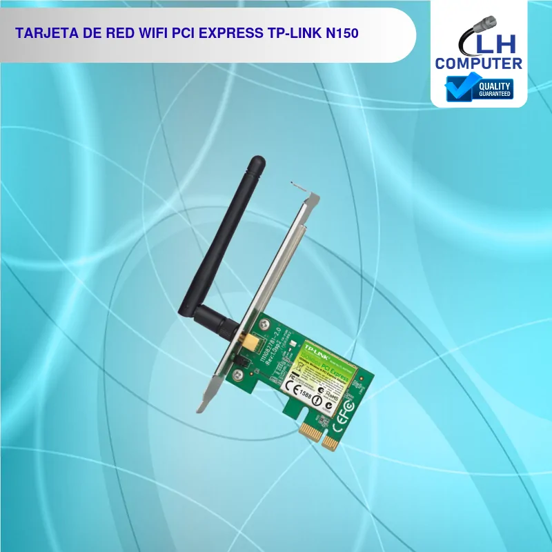 Tarjeta de red WiFi PCI Express TP-Link N150