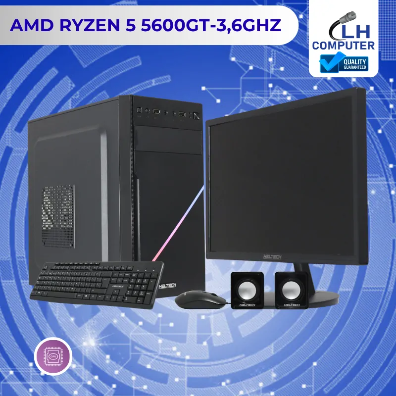 Combo PC AMD Ryzen 5 5600GT 3.6 GHz