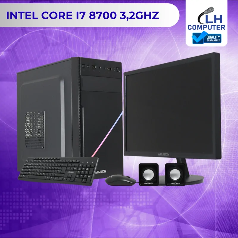 Combo PC Intel Core i7 8700 3.2 GHz