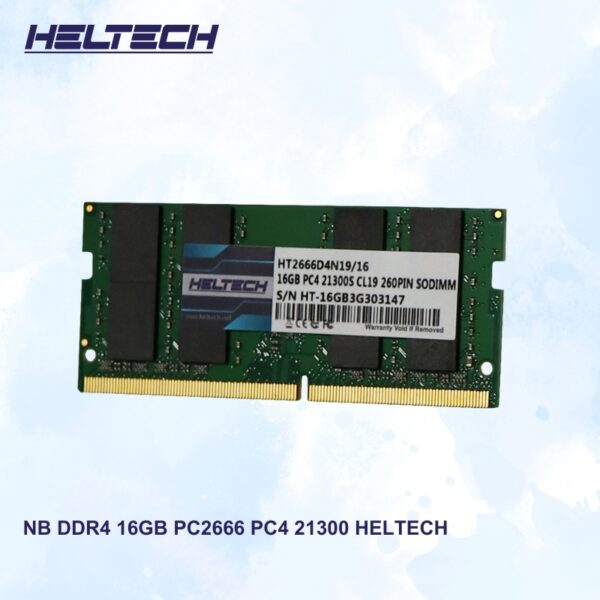 NB DDR4 16GB PC2666 PC4  21300 HELTECH