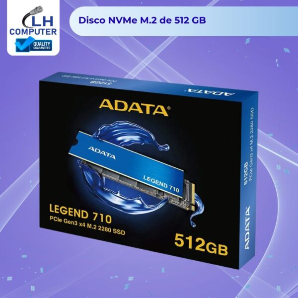 SSD M2 NVME ADATA LEGEND 710 512GB