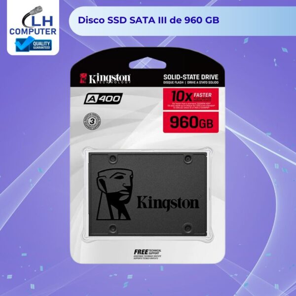 SSD KINGSTON 960GB A400 SATA3 2.5"